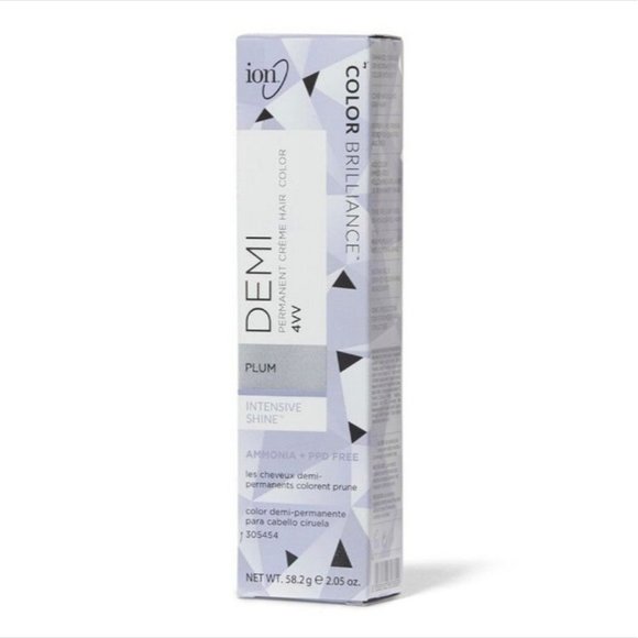 Intensive Shine 4VV Plum Demi Permanent Creme Hair Color - Picture 1 of 2